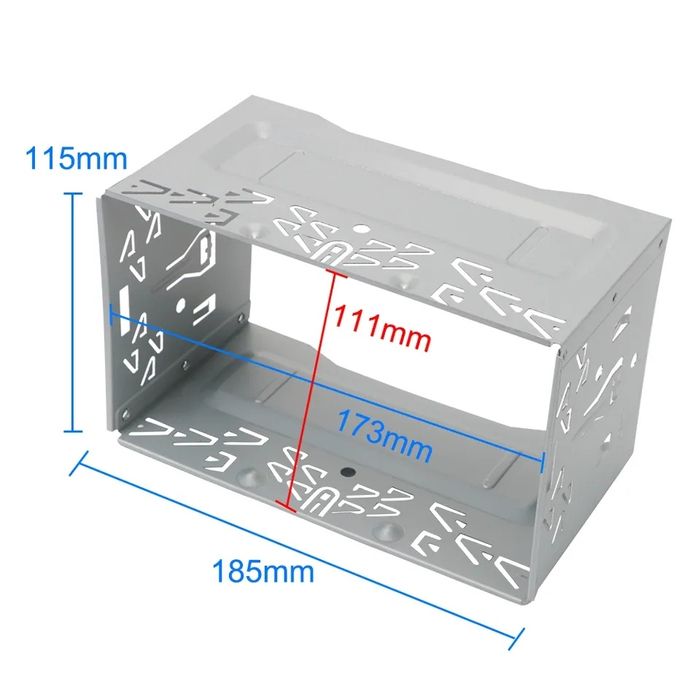 Шахта и Рамка для 2Din Магнитолы 7"