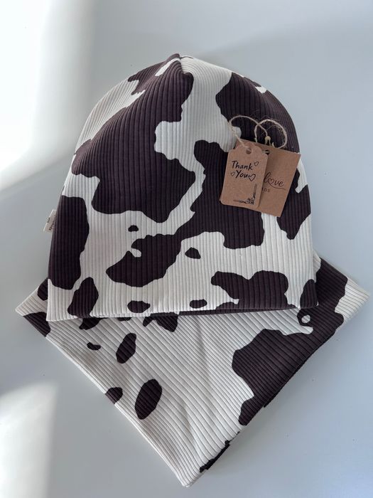 Komplet wiosenny czapka komin r. 2-3, 3-5, 5-8, 8-12 lat