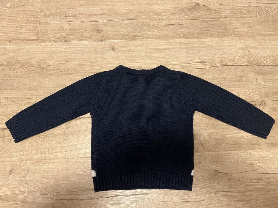 Sweter świąteczny F&F, światełko LED, rozm. 98 cm