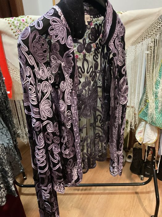 Casaco top trabalhado phase eight T 12