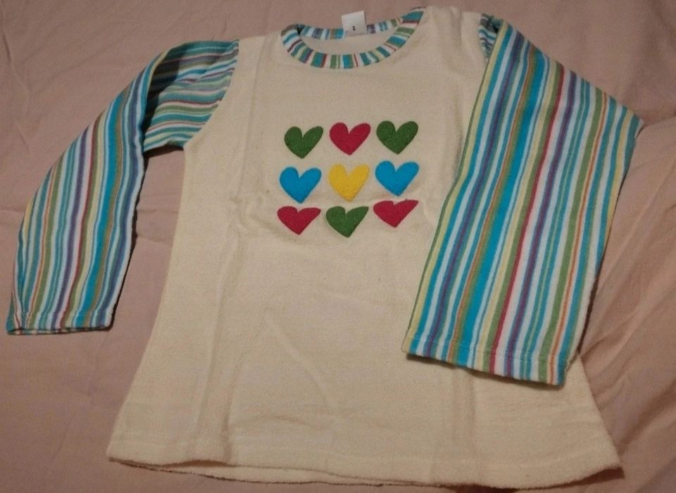 Pijama coração 4 anos