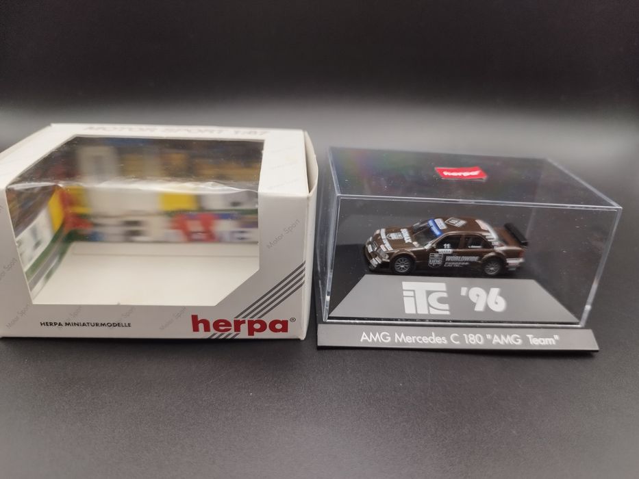 1:87 H0 Herpa TC '96 AMG Mercedes C 180 "AMG Team #11