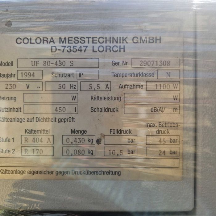 Zamrażarka, chłodziarka, szafa mroźnicza