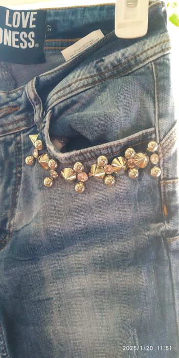 Джинсы AMN  р. 25