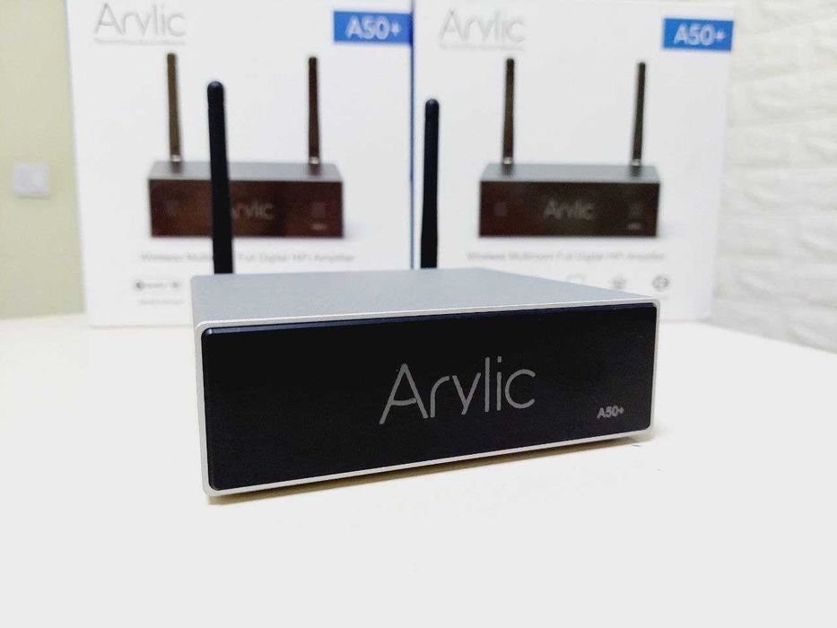 Hi-Fi Підсилювач Arylic A50+ WiFi/Bluetooth 2x50W стримінг мультирум