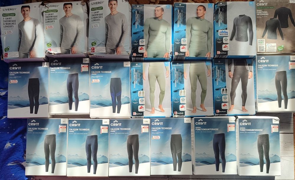 Термобілизна S,M,L штани, кофта, Crivit,Livergy
