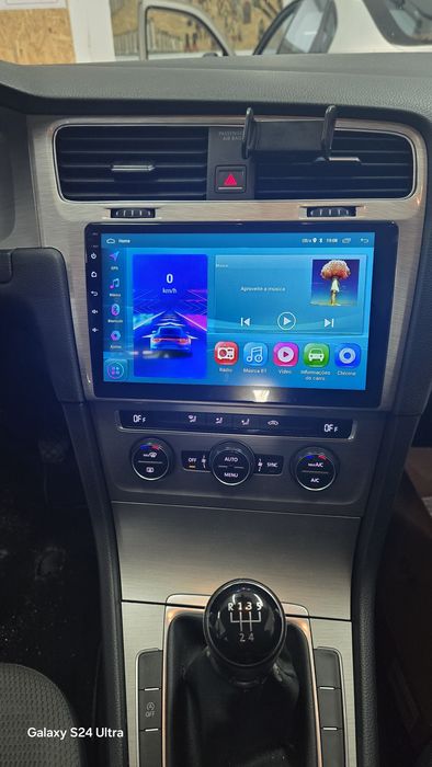 Rádio VW Golf 7 Android 14 com GPS (Novo)