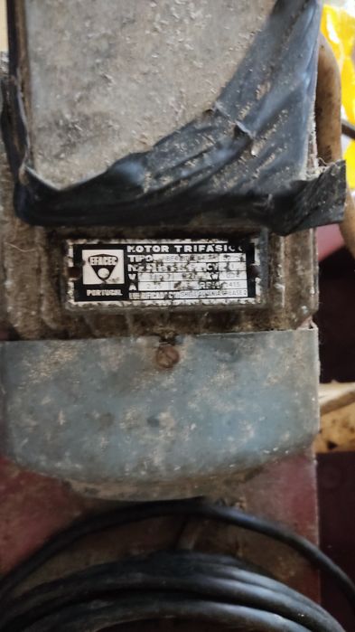 Masgadeira elétrica com motor trifasico