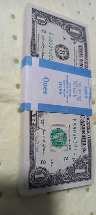 Dollar amerykański Paczka 100 szt