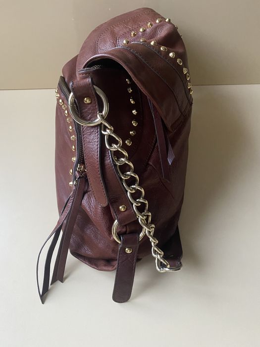 Сумка Италия оригинал GEMELLI натуральная кожа 40х30 на плечо