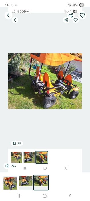 Berg gokart elektryczny grantour
