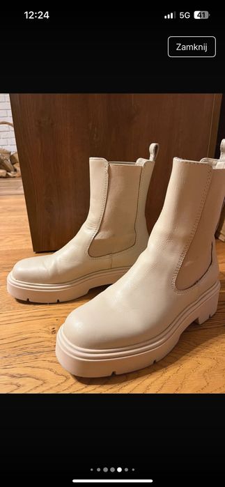 Sztyblety skórzane Gino Rossi 37