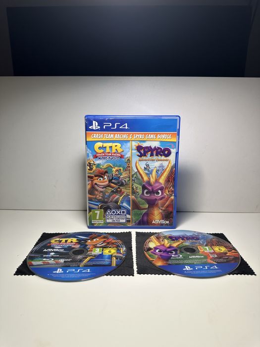 PL 2w1 Double Pack Crash Team Racing + Spyro Reignited Trilogy PS4
