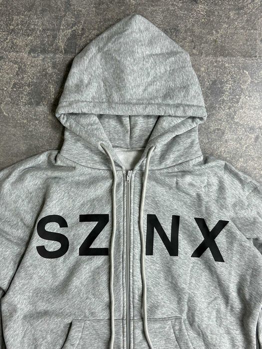 Худі hoodie зипка кофта сіра з капюшоном худи серая зіп grey