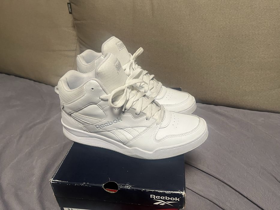 Reebok royal bb4500 hi высокие баскетбольные белые кроссовки
