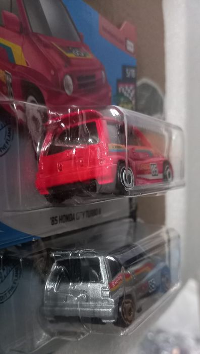 Conjunto 2 , 85 Honda City Turbo ll Hot Wheels