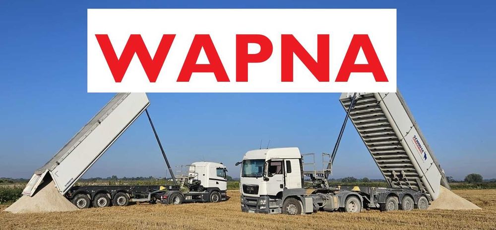 Wapno Nawozowe Węglanowe, Magnezowe, Kreda Z Dostawą 28 TON -ATESTY !