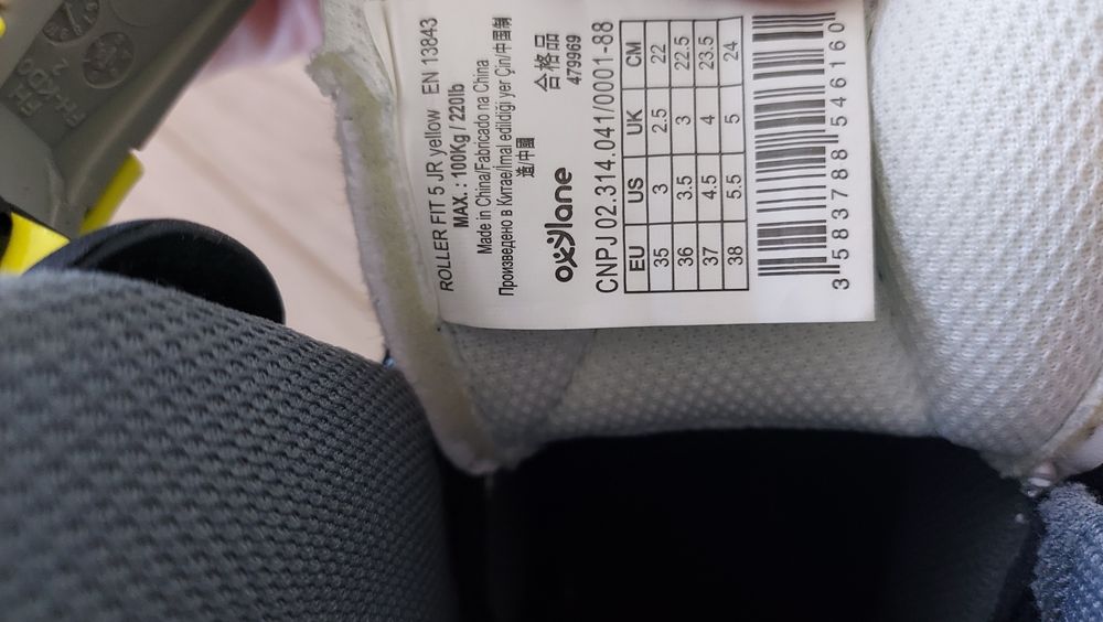 Rolki Oxelo Fit5 Jr