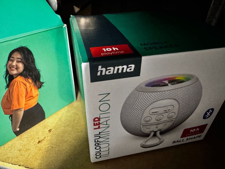 Głośnik Bluetooth mobilny HAMA Ballshape 3.0 Biały