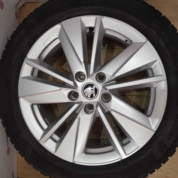 Диск Skoda R17 5x112 Karoq Superb Octavia Yeti VW Passat Jetta Golf Caddy Touran T-Roc Audi A4 A6