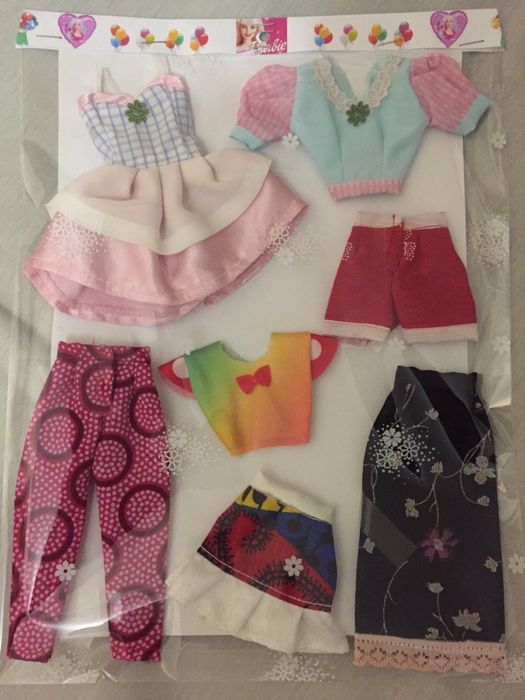 Одежда для Барби и Кена (платья, костюмы, купальники, шубки), подарки