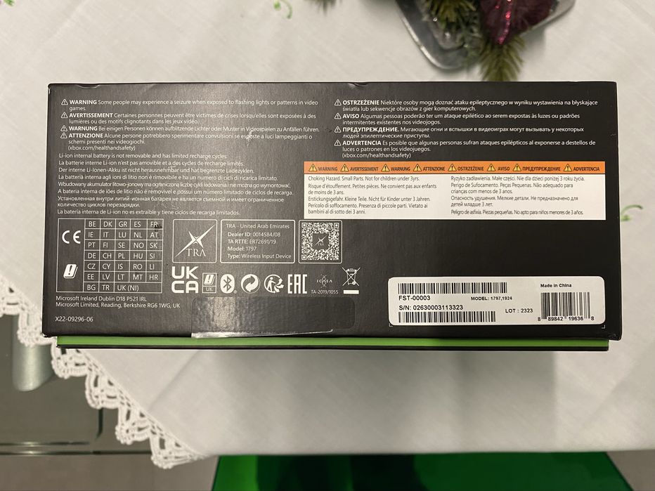 Microsoft Elite Series 2 Comando Wireless Preto para Xbox One/PC