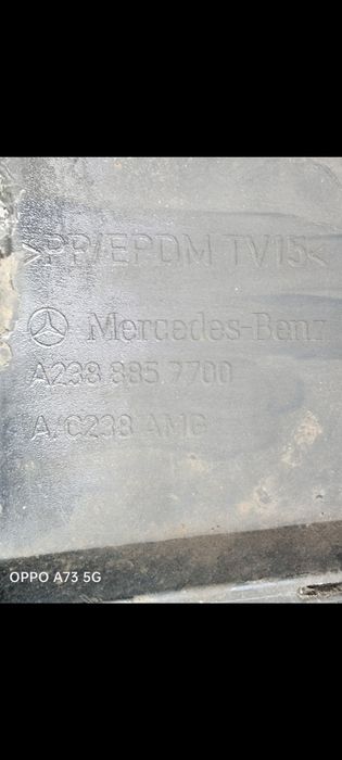 Parachoques Mercedes w238 classe E coupé 2017 AMG