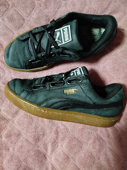 Puma шкіряні кросівки