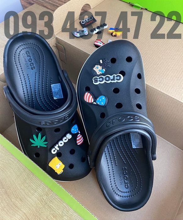 Crocs Bayaband Clog Крокси Сабо Унісекс Лідер Продажів Джибітс