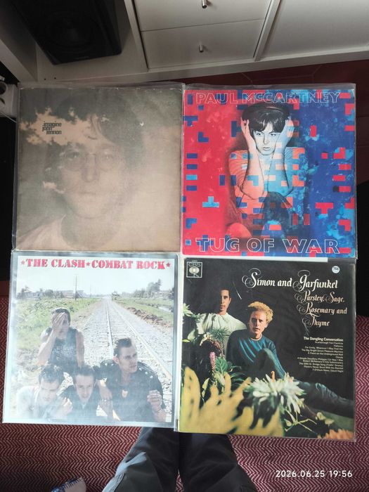 Discos vinil Beatles, Led Zeppelin, Wings, etc