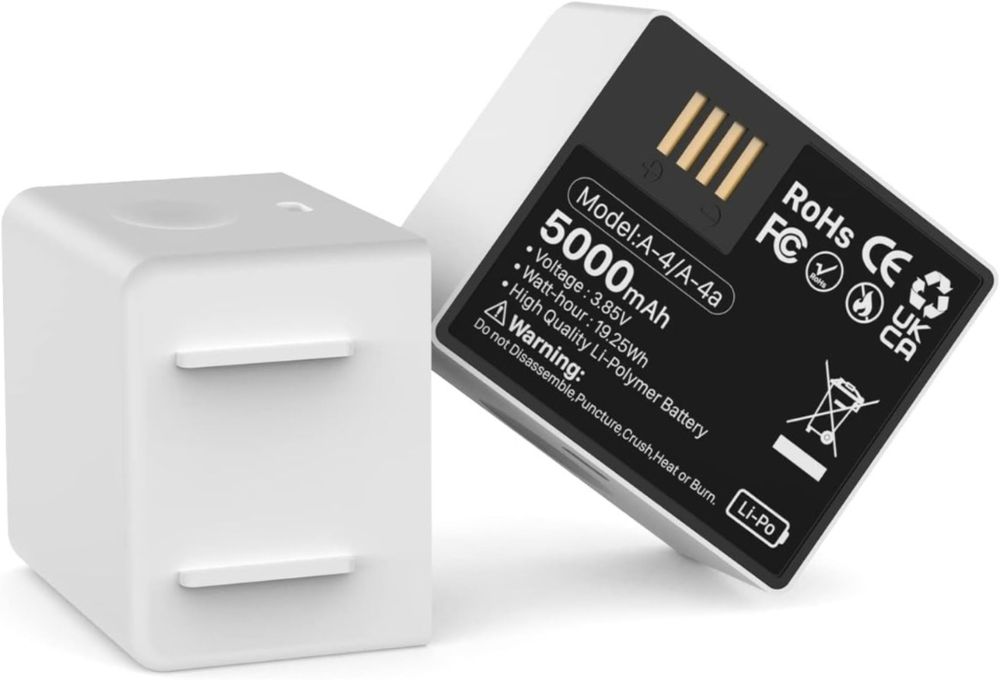 2x батареї для камери arlo pro4/pro3/ultra/ultra2