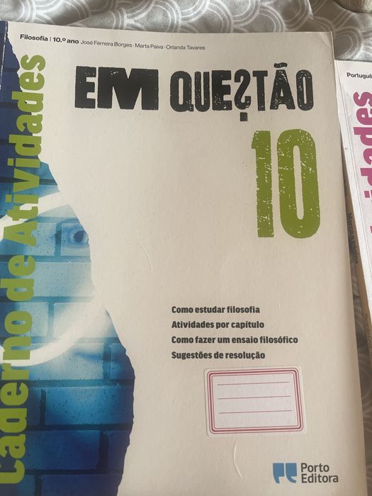 Cadernos de atividades 10° ano