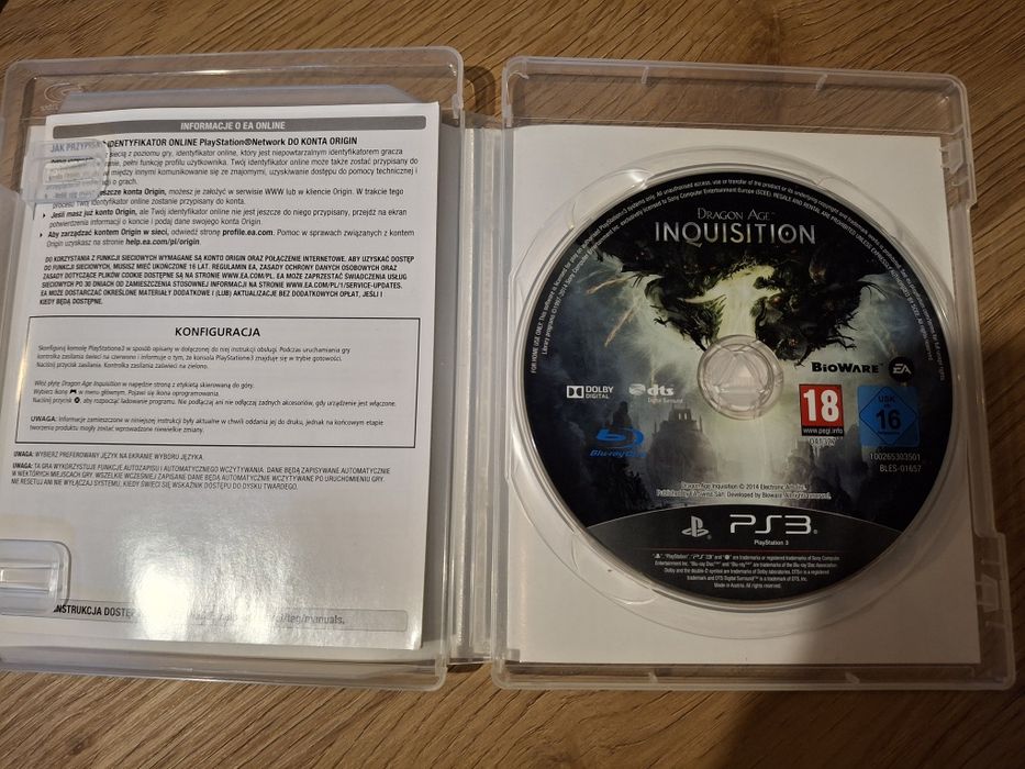 Gra Dragon Age Inkwizycja PS3