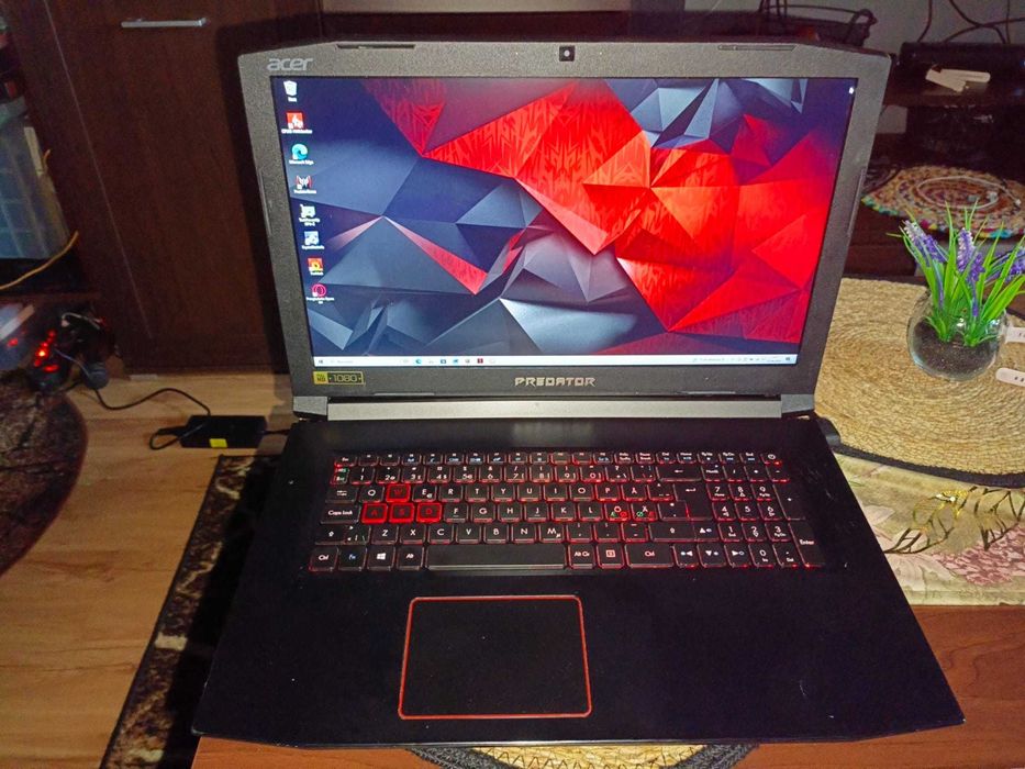 ACER 17" - i7 8x2.8GHz/16GB/GTX1060 6GB/SSD 256GB/zasilacz