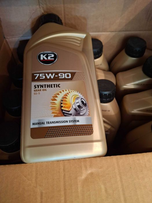 Олива трансмісійна K2 SYNTHETIC GEAR OIL GL-5 75W-90 1 л