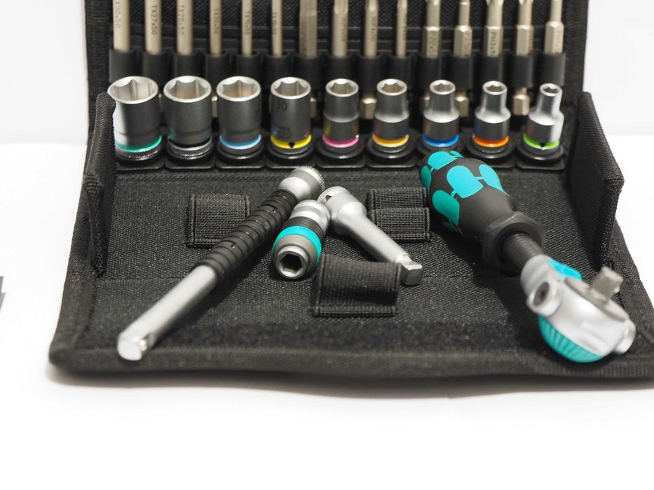 Wera zestaw bity nasadki klucze 8100 SA 6 grzechotka 1/4''