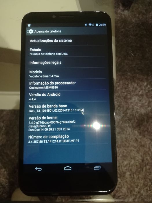 Vodafone smart 4 max