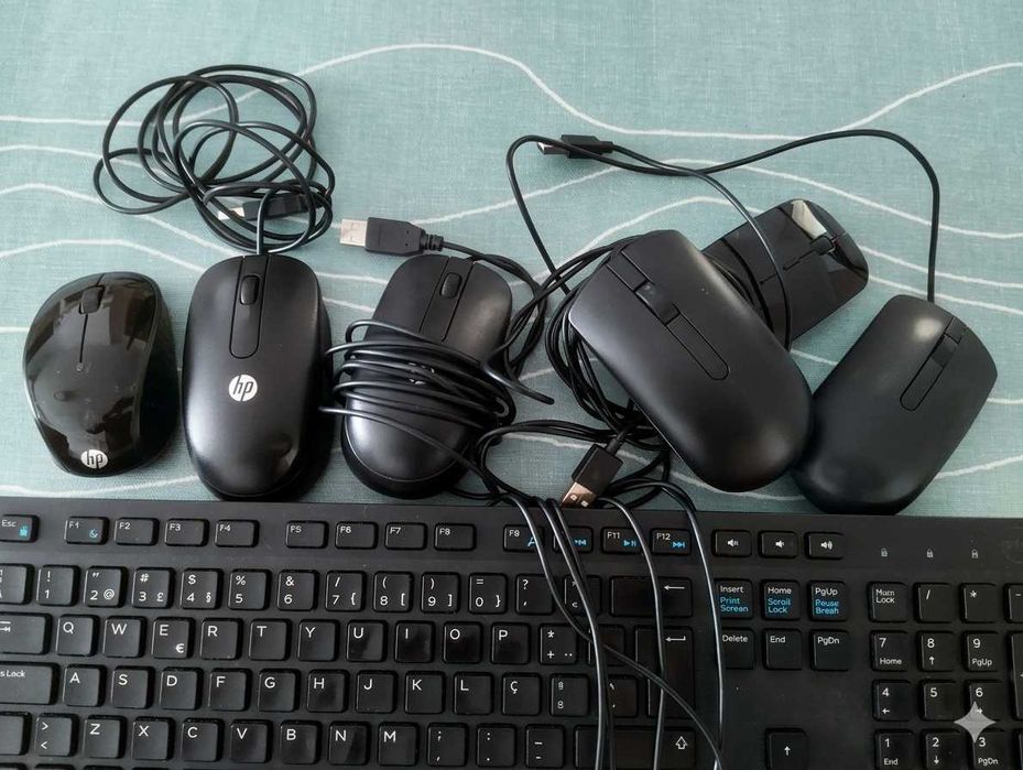 Conjunto de teclados e rato - 20eur