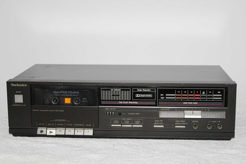 TECHNICS RS-D250 Magnetofon deck segment stereo Made in Japan Wysyłka