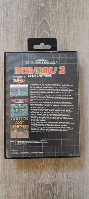 Jogo Mega Games 2 - Sega Mega Drive