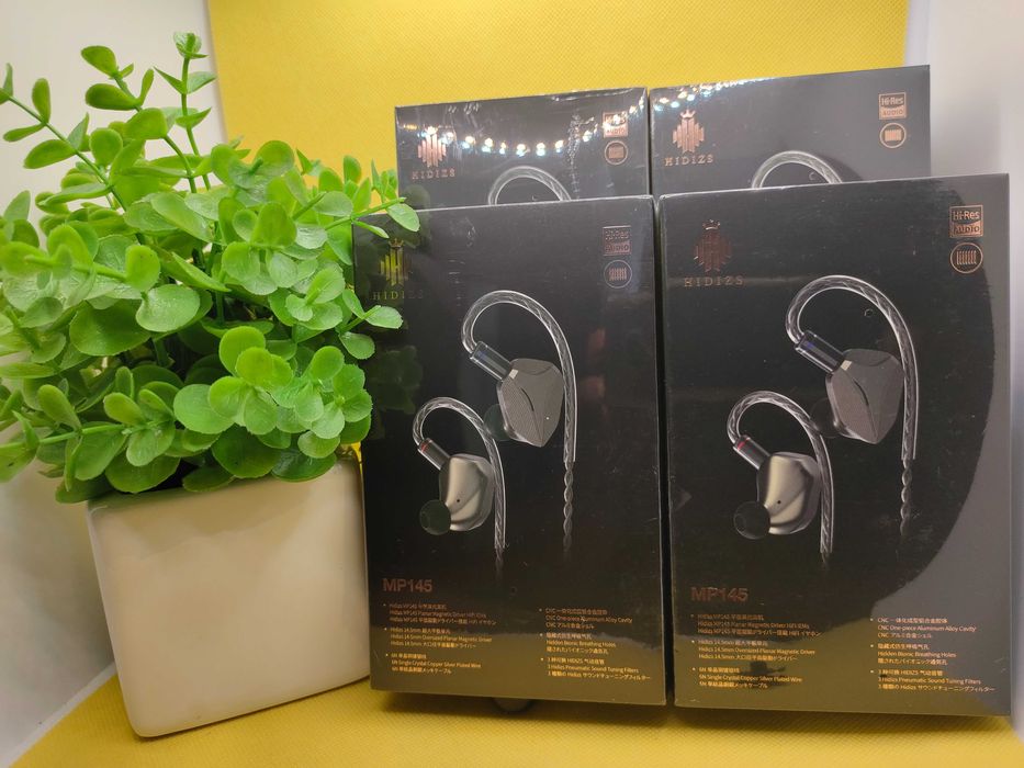 ‼️ Hidizs MP145 (3.5/4.4) - планарные наушники с драйвером на 14.5 мм