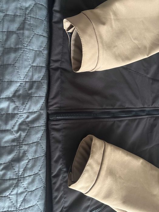 Куртка soft shell Staff di light brown & black XL