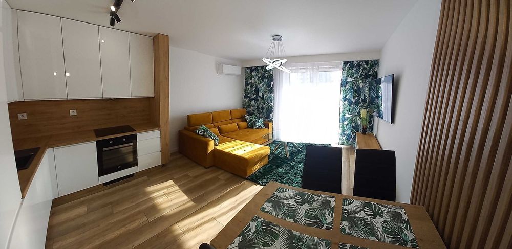 Mieszkanie dwustronne 3 pokojowe na wynajem z klimatyzacją, dwa balkony, Kraków