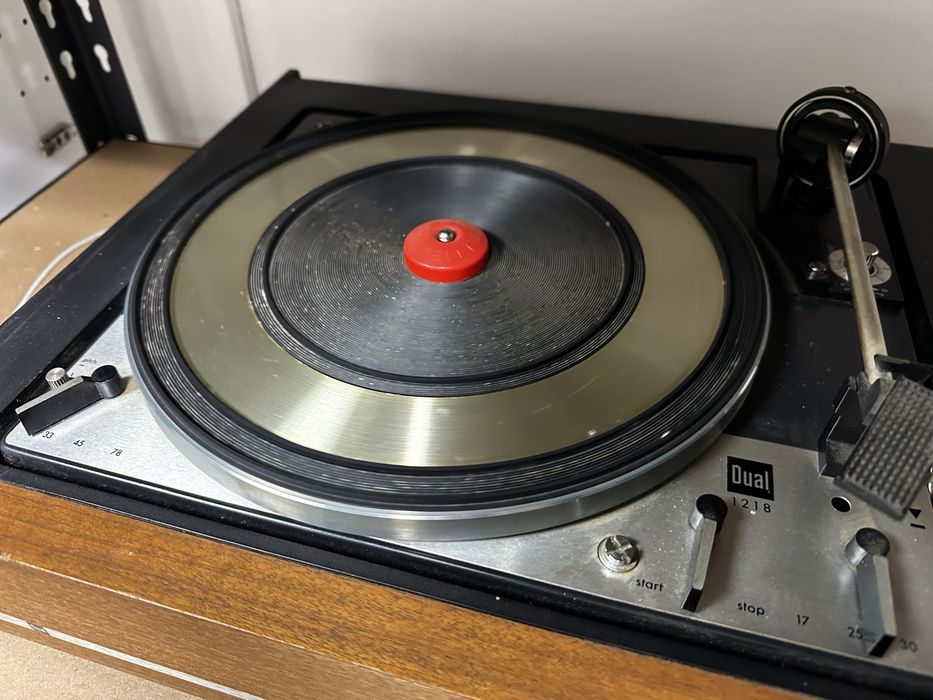 Dual 1218 gramofon vintage sprawny automat kolekcjonerski