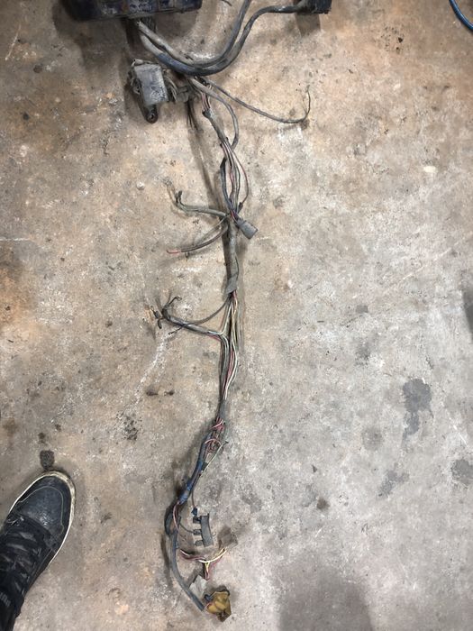 Проводка мотоцикла мт дніпро 11 з робочого мотоцикла.