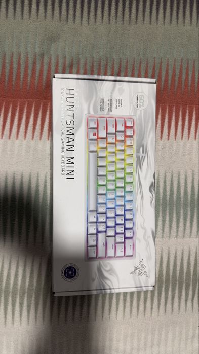 Teclado Gaming RAZER Huntsman Mini (Ótico - Inglês - Branco)