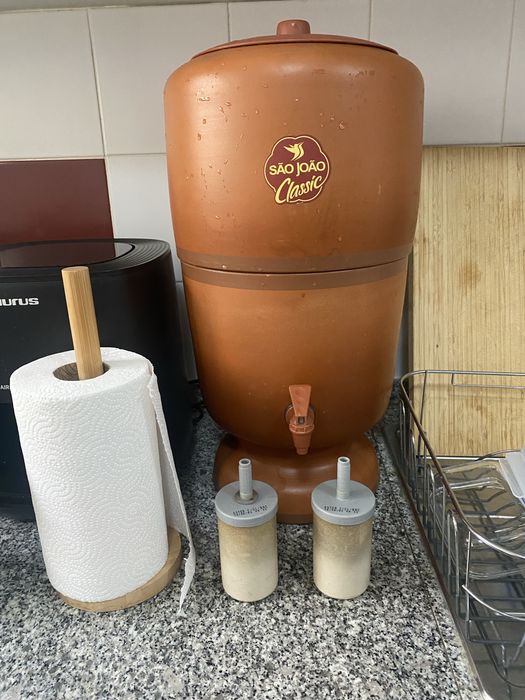 Filtro de Barro com velas