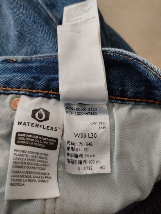 Джинси  Levi's 501 преміум оригінал w33