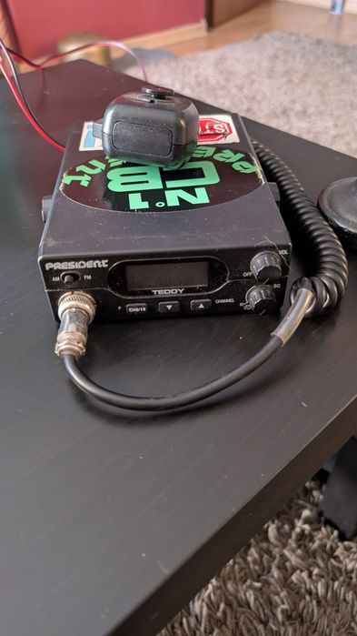 CB Radio President Teddy + antena magnetyczna President