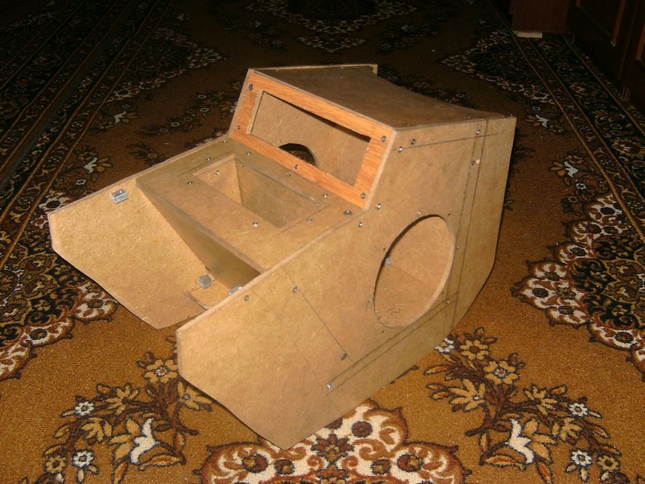 Цельный Короб акустический для скутера